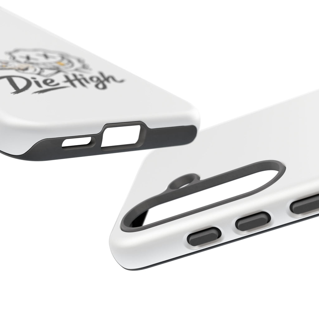 Phone Case — "Die High" Smiling Joint Graphic