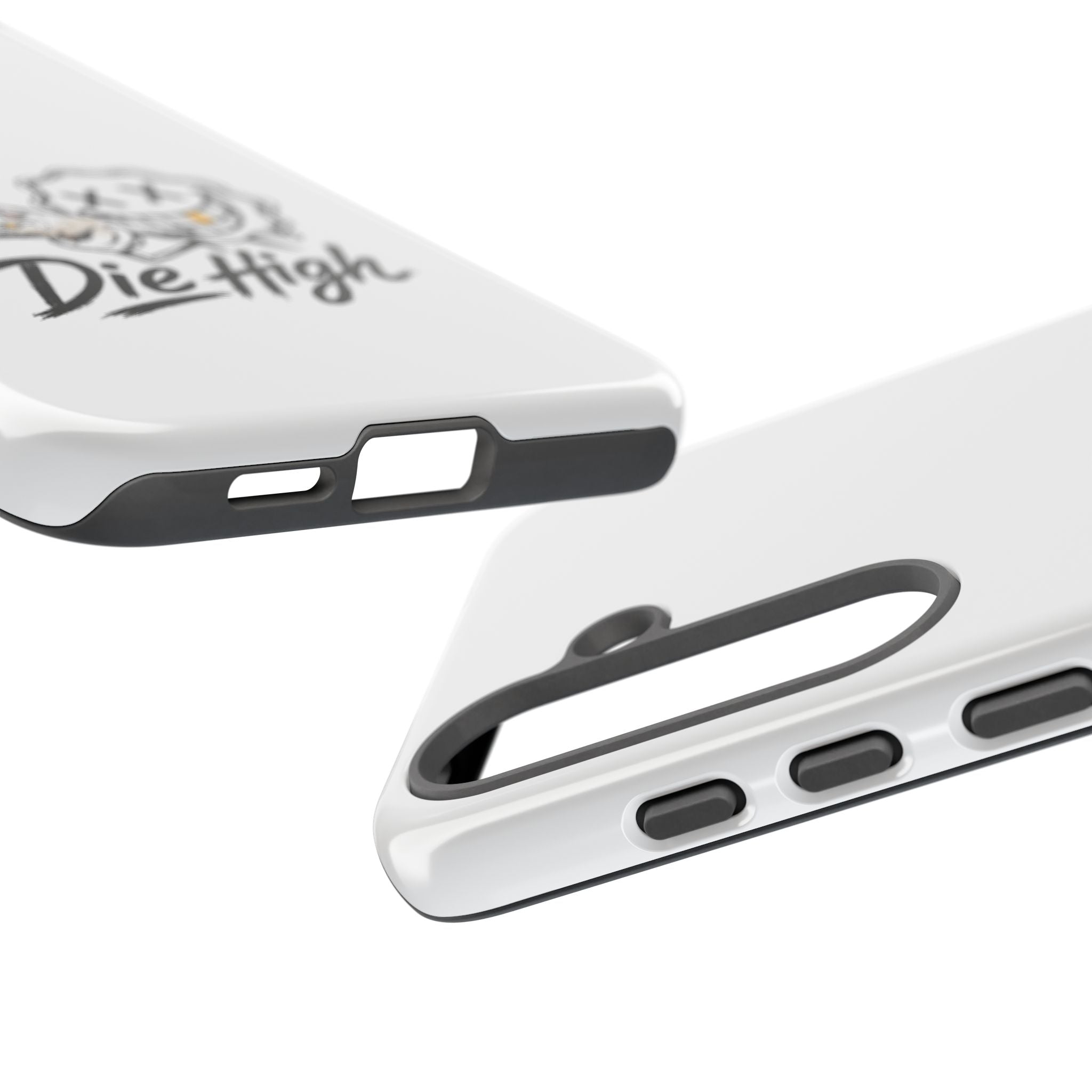 Phone Case — "Die High" Smiling Joint Graphic