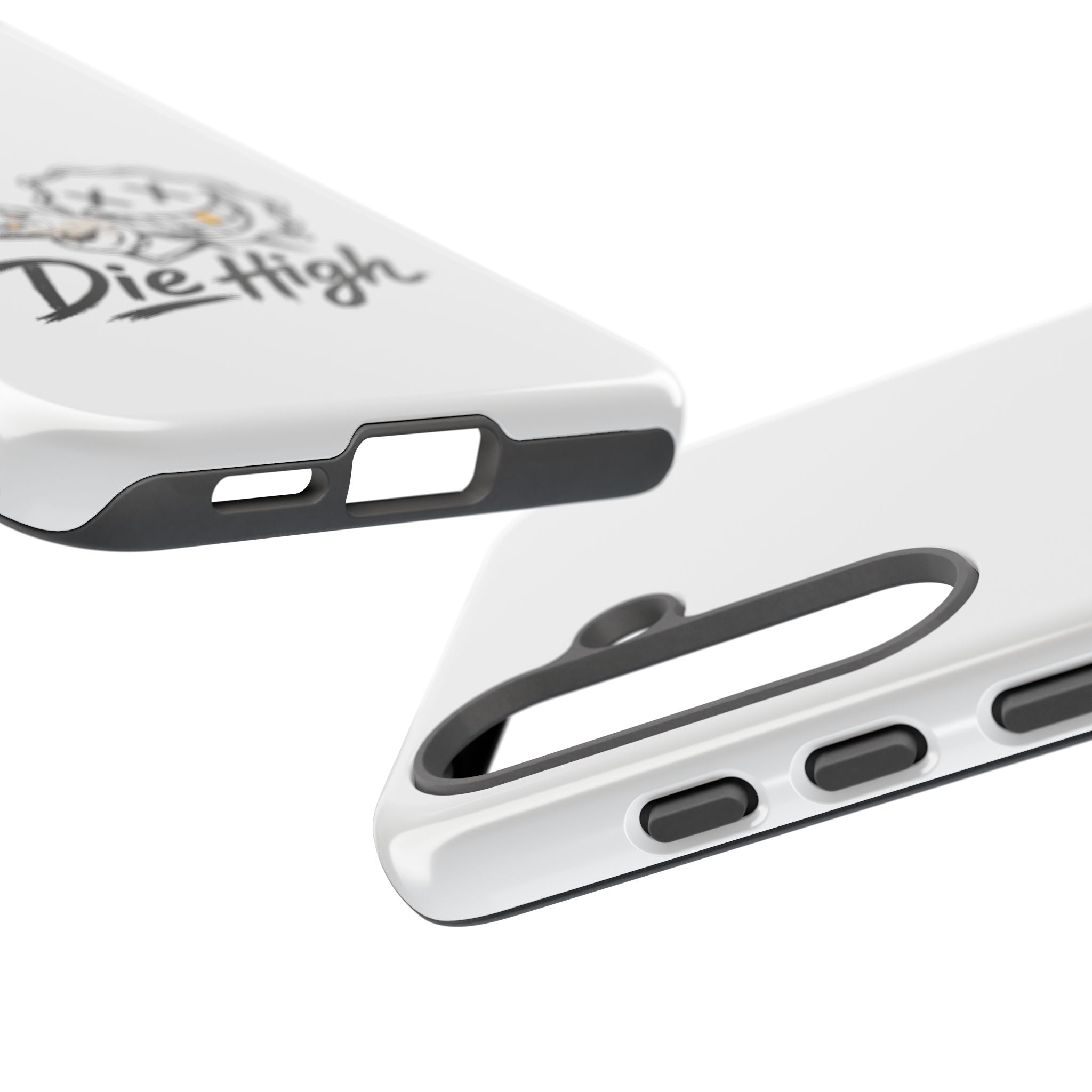 Phone Case — "Die High" Smiling Joint Graphic