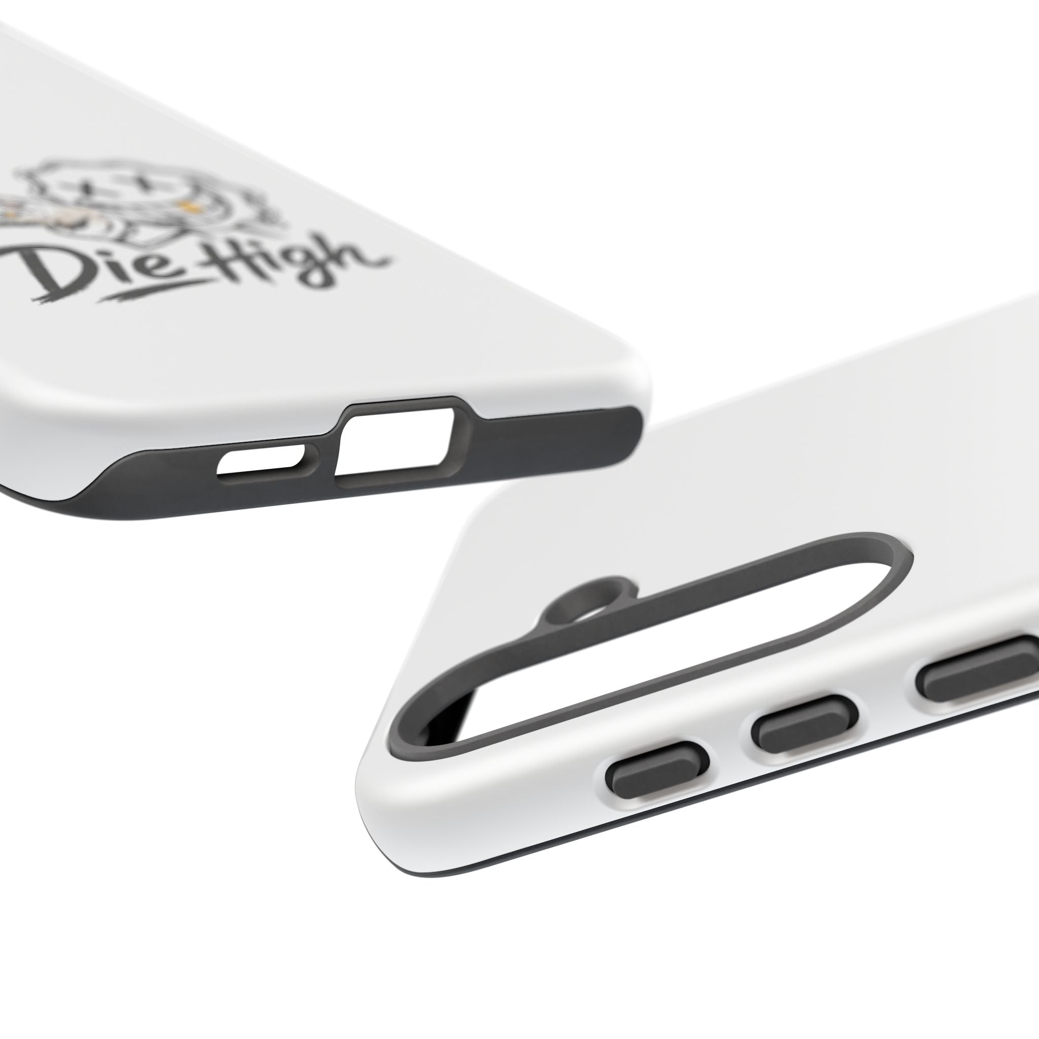 Phone Case — "Die High" Smiling Joint Graphic