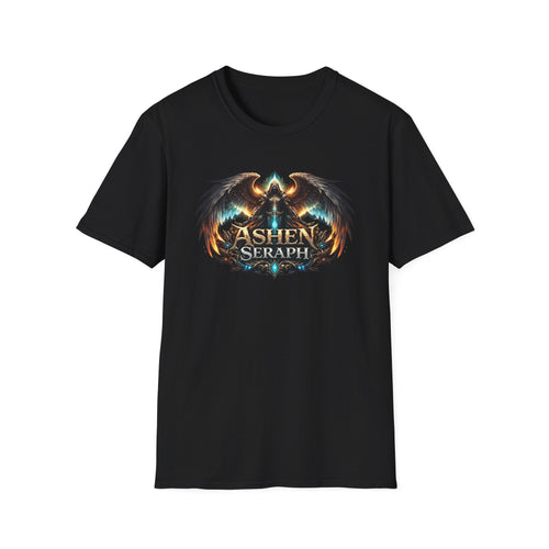 Ashen Seraph Logo Tee – Black Edition
