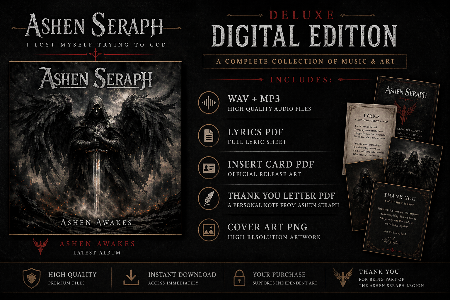 I LOST MYSELF TRYING TO GOD – Deluxe Digital Edition