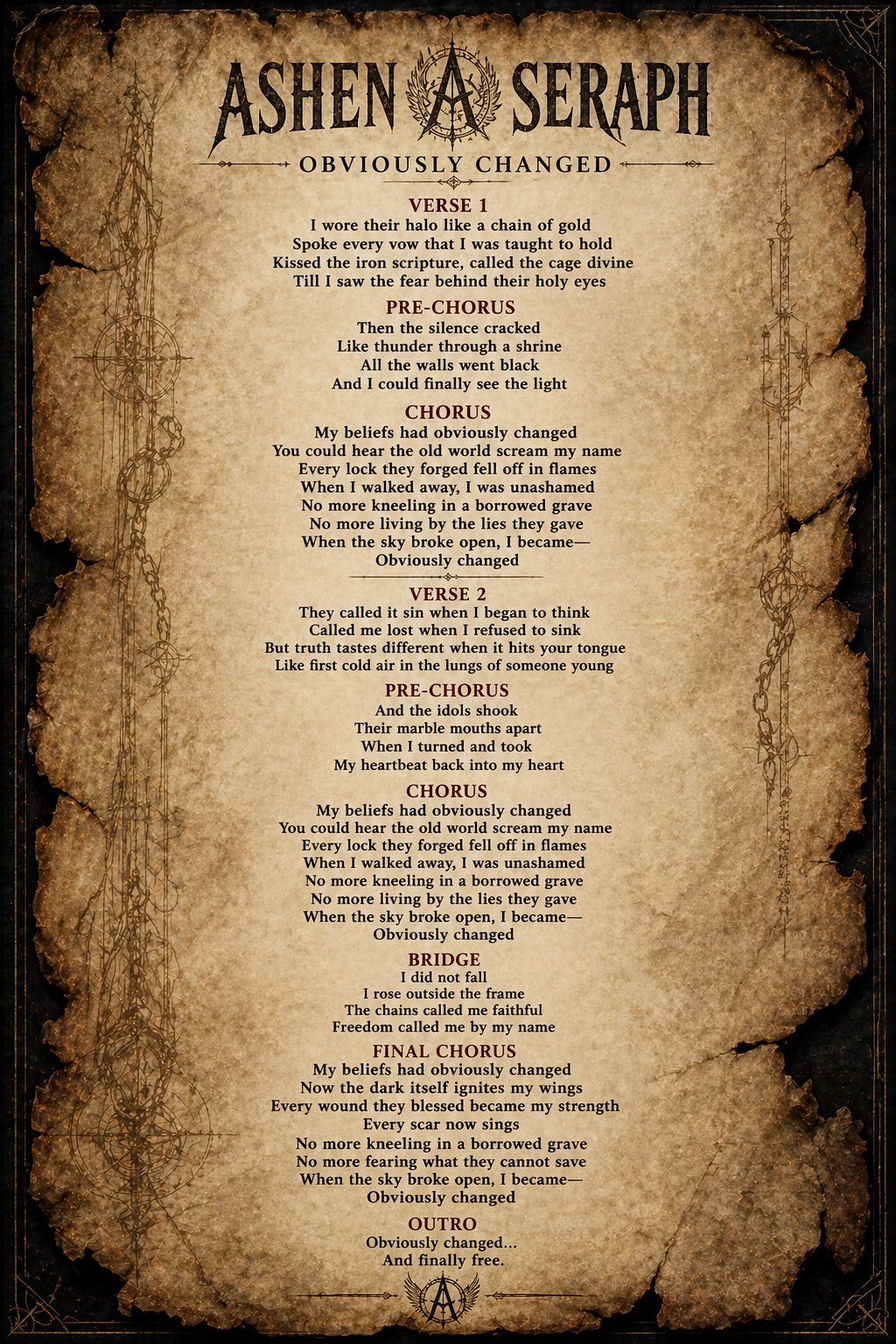 Ashen Seraph _Obviously Changed (Deluxe Digital Edition)