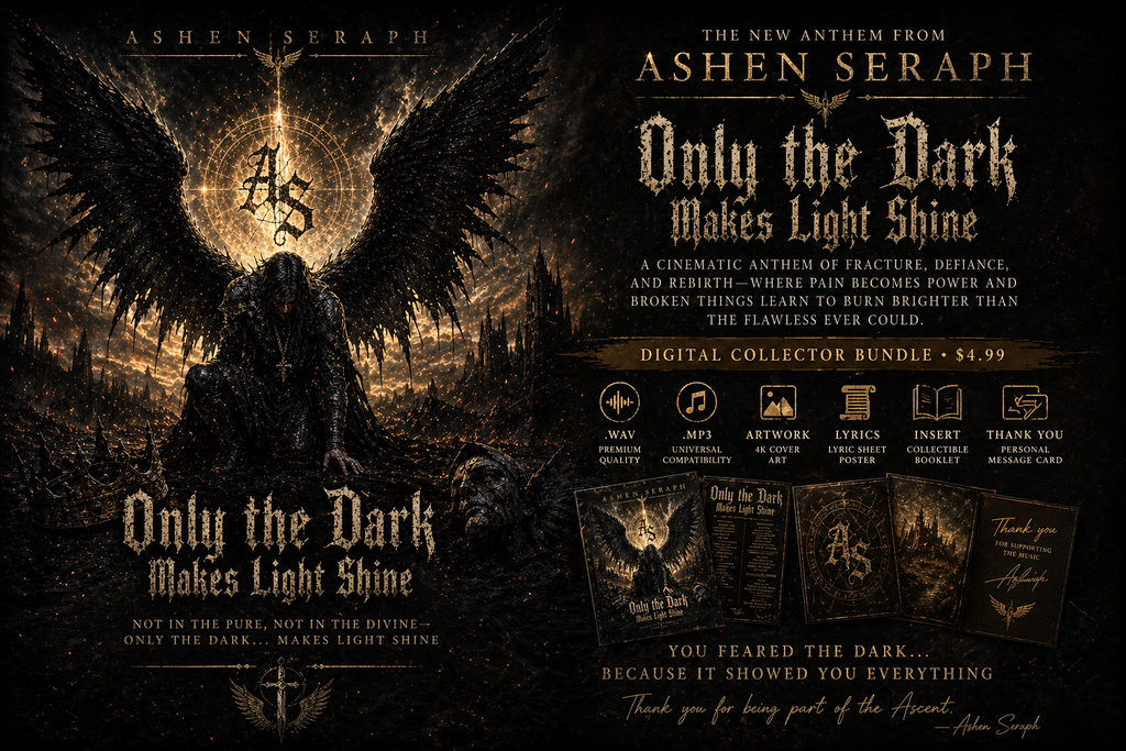 Ashen Seraph—Only the Dark Makes Light Shine