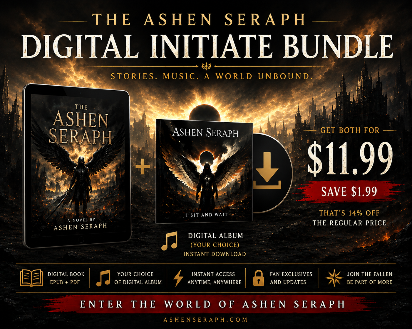 The Ashen Seraph Initiate Bundle