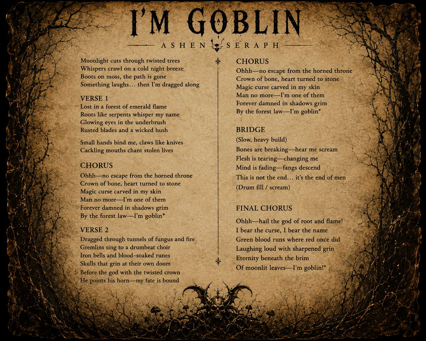 NO ESCAPE FROM THE HORNED GOD | I’m Goblin | Ashen Seraph