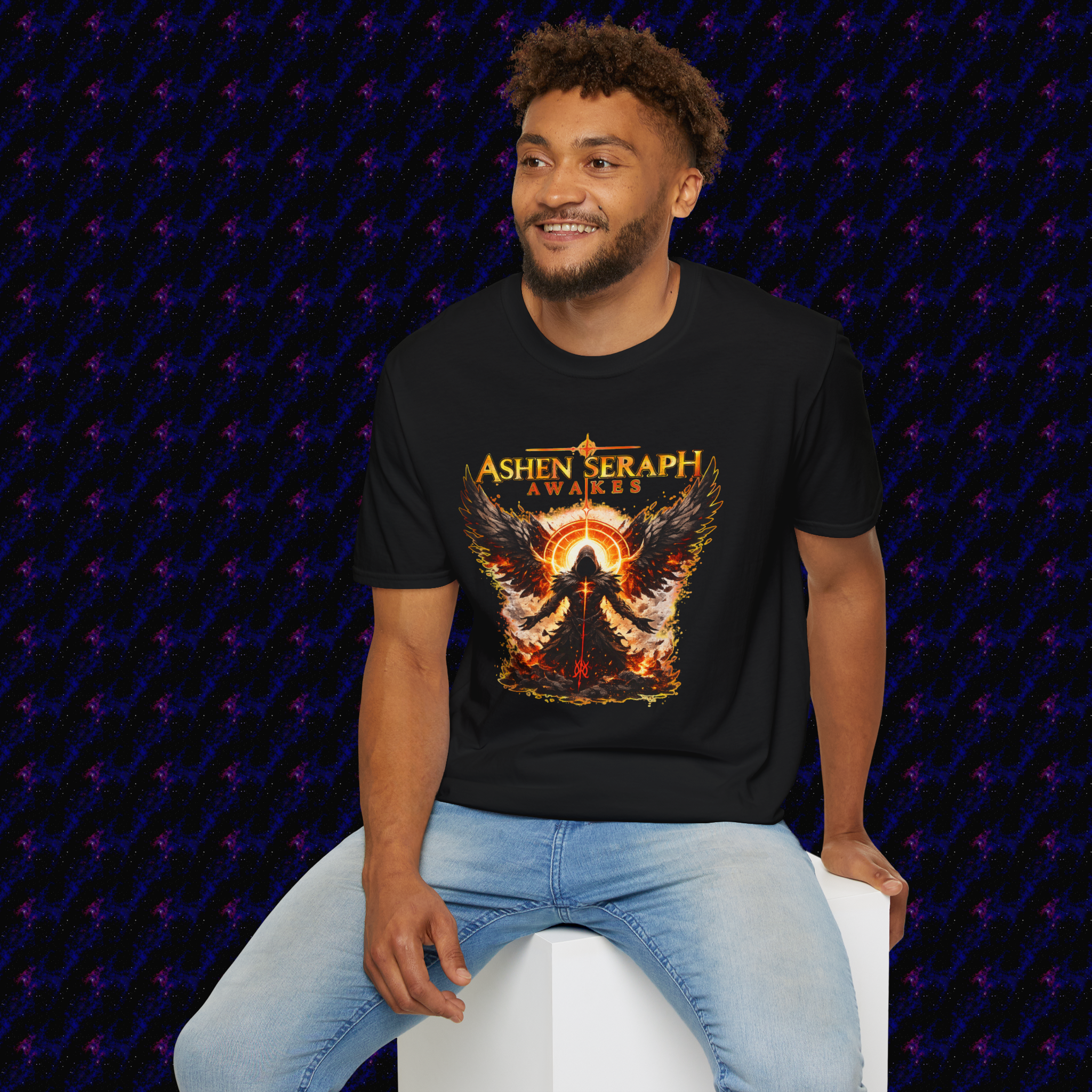 Ashen Seraph 'Awakes Graphic T-Shirt