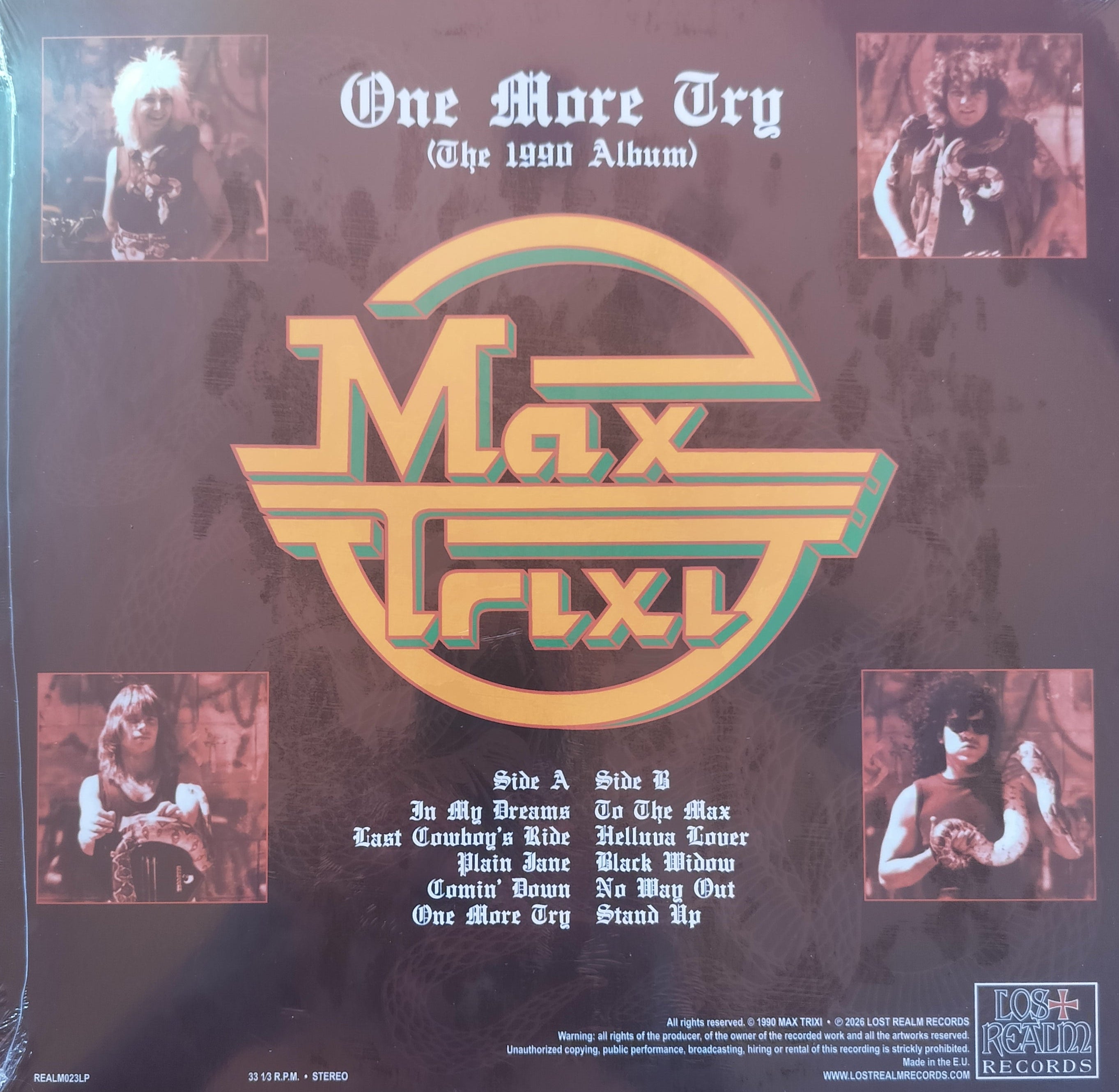 Max Trixi LP "One More Try"
